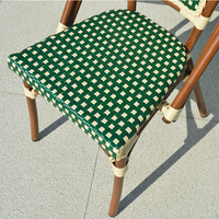 Chaise de balcon décontractée en rotin XY pour extérieur, table moderne et simple de style français pour café, restaurant, cour/hôpital, design français
