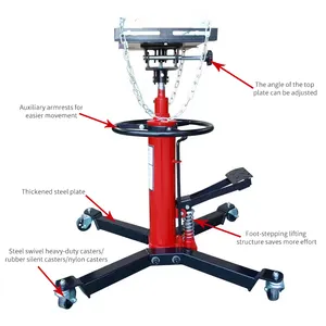 0.5 Ton Low Lift Telescopic Cheap Truck Hydraulic Transmission Jack Stand