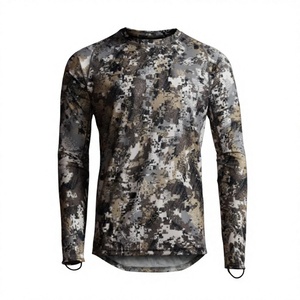Camisa de Caza Impermeable con Estampado Animal de Manga Corta para Hombre RealTree, Transpirable, de Poliéster, con Logotipo Frontal, Ropa de Exterior para Verano - Product Image 3