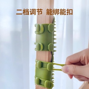 Sangle de jambe de table en silicone pour animaux de compagnie, peigne, massage d'angle mural, planche à gratter pour chaton, artefact de frottement des cheveux, jouet pour chat - Product Image 4