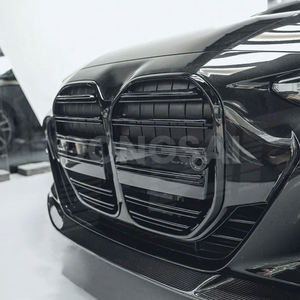 Griglia Anteriore Stile M4 in ABS Nero Lucido per <span class=keywords><strong>BMW</strong></span> <span class=keywords><strong>Serie</strong></span> <span class=keywords><strong>4</strong></span> G22 Coupé G23 Cabriolet 2021-2025 - Product Image 2