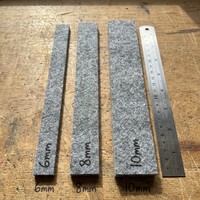 Rouleau de feutre de laine industriel gris naturel et blanc pour le polissage et le nettoyage, directement de l'usine