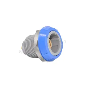 Plastic medical circular connector PKG PAG 10pins connector