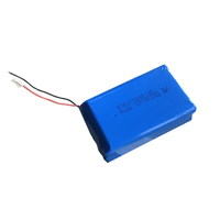 Batterie personnalisée pour serrure de porte intelligente 3.7V 15000mAh 55.5Wh 1S2P Batterie lithium-ion rechargeable Appareils électroménagers 105080