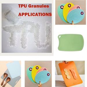 เม็ดพลาสติก TPU วัตถุดิบสำหรับทำเขียง ฉีดขึ้นรูป เกรดทนทานต่อการเสื่อมสภาพ เม็ด TPU - Product Image 4