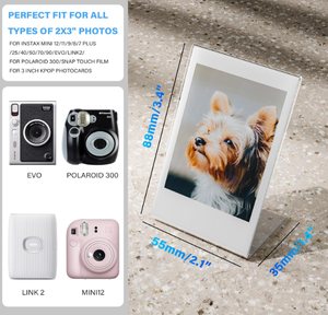 Vente en gros Cadre photo <span class=keywords><strong>Polaroid</strong></span> transparent <span class=keywords><strong>2x3</strong></span> en acrylique personnalisé de taille murale - Product Image 3