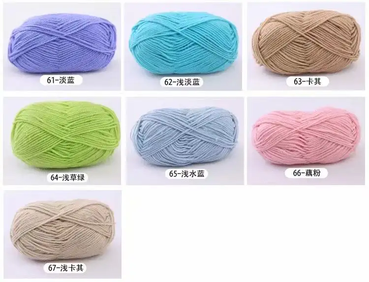 Wool Manufacturers Yarn Super Soft-feeling Undyed Wool Roving Top Knitting Yarn