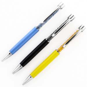 Meilleur stylo à bille en métal pour papeterie de beauté, écriture fluide et rapide, avec couleur personnalisée et encre bleue/noire - Product Image 3