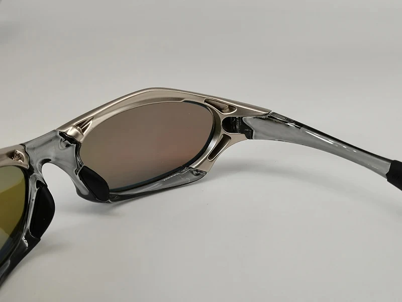 Y2K Metal Alloy Cycling Sunglasses with Polarized Lenses