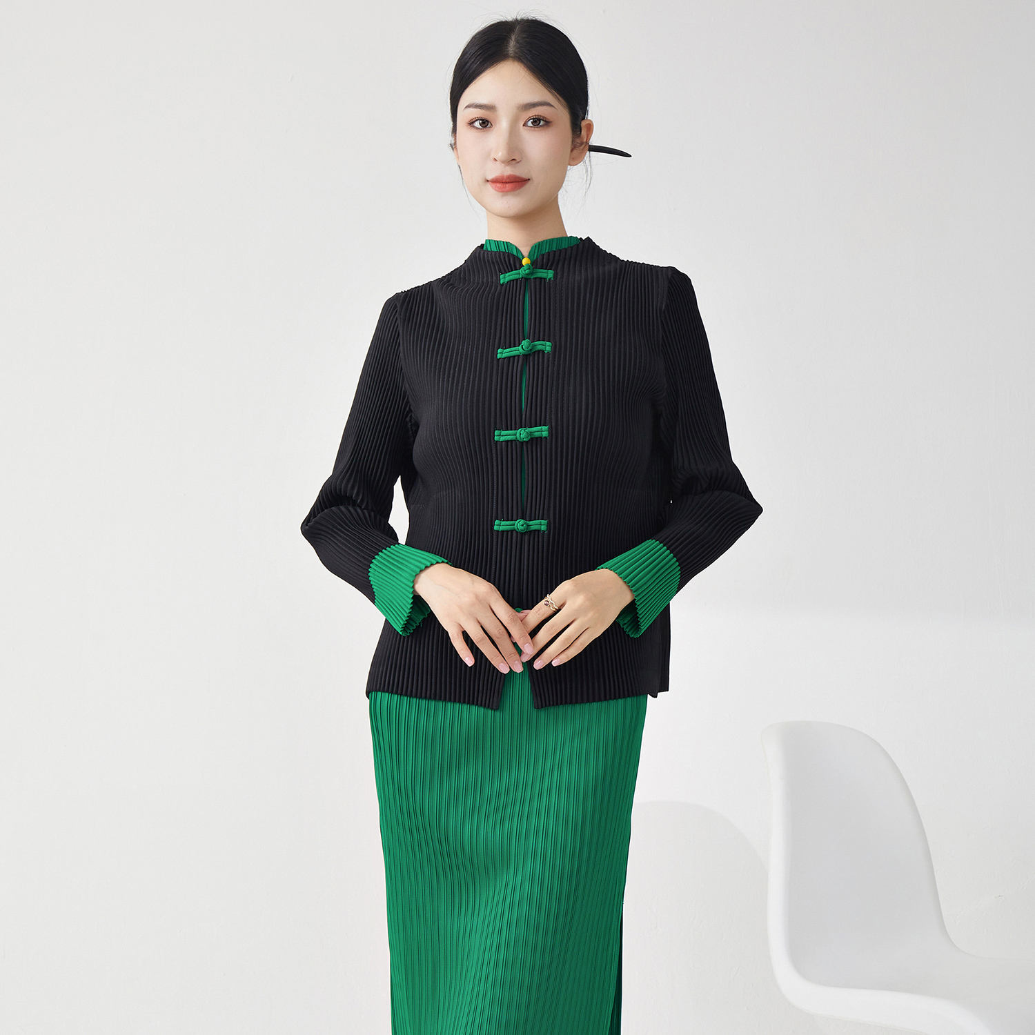 สีเขียว