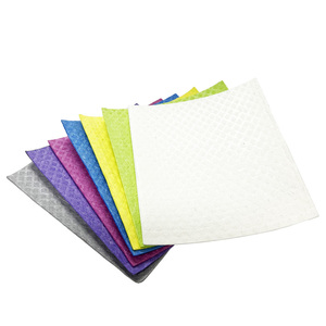 Éponge à vaisselle en cellulose suédoise, grande taille, vente en gros, pour la cuisine, réutilisable, en fibre de cellulose de pâte de bois - Product Image 6