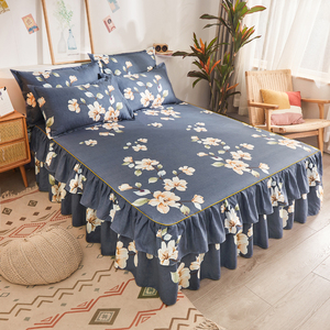 100% Polyester Custom Hot Sell 47 <b>Colourful</b> Patterns Bedding <b>Set</b> Bed Skirt <b>Set</b> - Product Image 6
