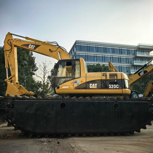 Excavatrice hydraulique d'occasion Caterpillar pour 320CL 320 Excavatrice amphibie en excellent état, moteur performant - Product Image 2