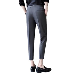<span class=keywords><strong>Pantaloni</strong></span> della tuta di cotone a vita media di nuova moda estiva <span class=keywords><strong>pantaloni</strong></span> della tuta in <span class=keywords><strong>velluto</strong></span> a <span class=keywords><strong>coste</strong></span> con decorazione sbiancata a pieghe colore lavato da <span class=keywords><strong>uomo</strong></span> - Product Image 5