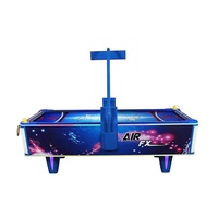 Table de hockey sur air à monnayeur pour 2 joueurs avec écran d'affichage et système de notation, machine de jeu d'arcade pour centre de jeux