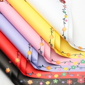 Papel de Embrulho para Flores à Prova d'Água com Estampa de Margaridas, Mais Vendido, Atacado, em Estoque, Papel PE Grosso para Buquês DIY de Floristas - Product Image 2