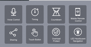 Thông minh sống cuộc sống thông minh 1/2/<span class=keywords><strong>3</strong></span>/4 <span class=keywords><strong>gang</strong></span> tuya Wifi ZigBee chuyển đổi ánh sáng với tường điện cảm ứng thông minh chuyển đổi - Product Image 4