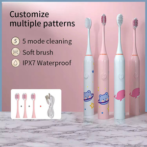 แปรงสีฟันเด็กแบบกันน้ำ IPX7 แปรงสีฟันไฟฟ้าอัจฉริยะสำหรับเด็ก - Product Image 5