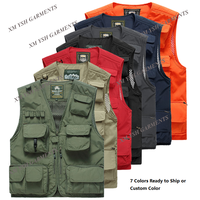 Gilets de Pêche Sans Manches Multi-Poches Respirants et Légers pour Hommes – Idéaux pour l'Extérieur, l'Été, le Safari, et la Photographie de Voyage