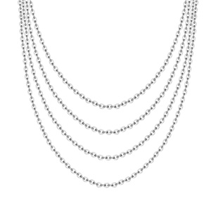 Venta de Fábrica: Cadena de Acero Inoxidable con Baño de Oro PVD de 18K para Fabricación de Joyería, Accesorio para Collares, Cadena de Eslabones por Metro al por Mayor - Product Image 3
