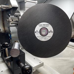 Disco de Corte de Metal de 450 mm x 3,5 mm para Cortar Metales Ferrosos de Dureza Media a Baja (30-50 HRC), Personalizable - Product Image 5