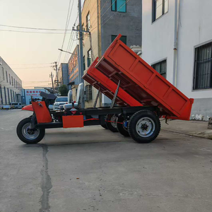 Kendaraan Listrik Roda Tiga Mini Diesel Dumper Hidrolik Penuh dengan Sistem Muat Sendiri, Mampu Menaiki Lereng, untuk Pertanian & Konstruksi - Product Image 3