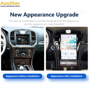 Aoonav đài phát thanh xe Android 13 cho Chrysler 300C 300 300S 2011-2020 Carplay Máy nghe nhạc GPS navigation màn hình cảm ứng đơn vị đứng đầu - Product Image 3