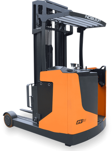 Nueva Carretilla Elevadora Eléctrica <span class=keywords><strong>NOBLELIFT</strong></span> de Bajo Costo de 1.5 Toneladas/Transpaleta Eléctrica RT25ST2 con Motor DC, Operación de Pie, Neumático Sólido de Plomo-Ácido - Product Image 2