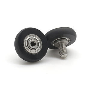 BDR12 Silenciadores de Pulpa con Tornillos M3, Recubiertos de Poliuretano TPU para Puertas, Ventanas y Cajones - Venta al por Mayor - Product Image 1