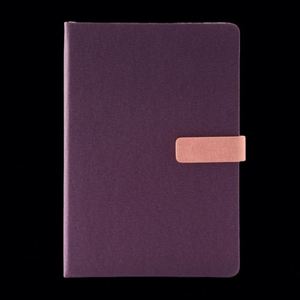 Black Wholesale Business Gift Stationery Luxury Pu Leather Material Cover Leather Magnetic Buckle Notebook for <b>Boys</b> - Product Image 4