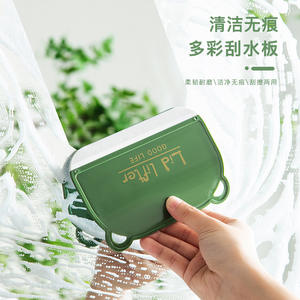 Lame de raclette en plastique pour cuisine et salle de bain, outil de nettoyage durable pour miroirs et verres, couleur aléatoire - Product Image 4