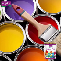 Couche de finition en acier à séchage rapide Peinture en émail à base d'eau Peinture en émail alkyde antirouille