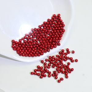 Perles de pêche Jig Off 1,5-6,4 mm en <span class=keywords><strong>tungstène</strong></span> rouge sang métallique <span class=keywords><strong>pour</strong></span> la pêche à la mouche, accessoires de leurre <span class=keywords><strong>pour</strong></span> lac - Product Image 2