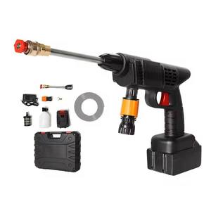48 VH Car Whasher <span class=keywords><strong>pistola</strong></span> <span class=keywords><strong>de</strong></span> lavado portátil <span class=keywords><strong>de</strong></span> alta presión 12000mAh máquina <span class=keywords><strong>de</strong></span> limpieza eléctrica inalámbrica lavadora <span class=keywords><strong>de</strong></span> batería <span class=keywords><strong>de</strong></span> litio <span class=keywords><strong>pistola</strong></span> pulverizadora - Product Image 1