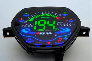 GD-JMJY-003 compteur numérique de moto WAVE110 odomètre pour <span class=keywords><strong>Wave</strong></span> Alpha 100 EX5 compteur de vitesse de moto numérique modifié - Product Image 2