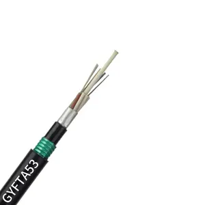 Wholesale GYFTA53 24 Core Cable Fiber Optic Single Mode Fiber Optical Cable For Outdoor