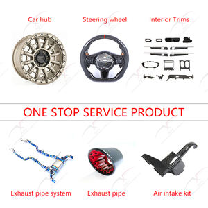 ชุดแต่งรอบคันสำหรับ <span class=keywords><strong>Audi</strong></span> <span class=keywords><strong>Q5</strong></span> สไตล์ <span class=keywords><strong>ABT</strong></span> ทำจากไฟเบอร์กลาส ประกอบด้วยกันชนหน้า กระจังหน้า สเกิร์ตข้าง ดิฟฟิวเซอร์หลัง และซุ้มล้อแบบกว้าง - Product Image 5