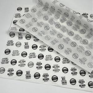 Papel Encerado Antigrasa para Envolver Alimentos, Papel de Embalaje para Alimentos de Restaurante, Papel para Envolver Hamburguesas y Sándwiches con Diseño Personalizado de Grado Alimenticio - Product Image 6