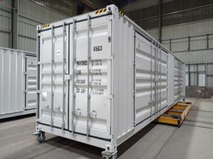 New 40ft High Cube <b>Container</b> With Two Side Doors, Convenient For Bulk Cargo Access - Product Image 1