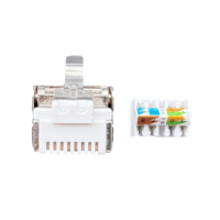 Venta Directa de Fábrica, Cable Ethernet de Campo al por Mayor, Conectores de Red Industriales RJ45 8P8C sin Herramientas, CAT7 de Alta Velocidad