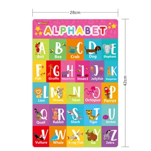 Custom Popular Children Educational Learning Wall Reading Posters Printing for Kids