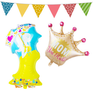 Nuevo Globo Grande <span class=keywords><strong>de</strong></span> Aluminio para el Día <span class=keywords><strong>de</strong></span> la Madre, Diseño <span class=keywords><strong>de</strong></span> Guirnalda con Corazón, Decoración Festiva para Mamá, Suministros al por <span class=keywords><strong>Mayor</strong></span> - Product Image 4