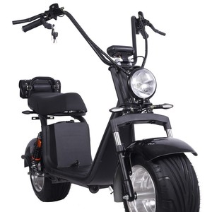 Scooter Eléctrico Harley de 10 Pulgadas con Motor sin Escobillas, Asiento, para Desplazamientos Urbanos, Negro y Rojo, Unisex - Product Image 4