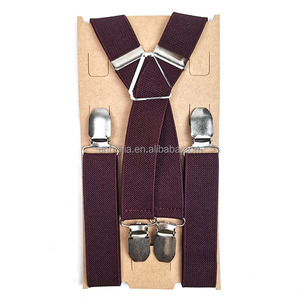 Bretelles ajustables en Y antidérapantes <span class=keywords><strong>pour</strong></span> hommes avec logo personnalisé, élastiques, <span class=keywords><strong>pour</strong></span> uniforme et maintien de <span class=keywords><strong>chemise</strong></span> - Product Image 3