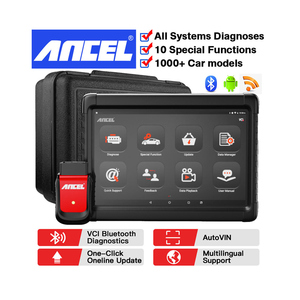 Escáner OBD2 ANCEL X6, Programación Profesional de Llaves, Detector de Señales de Diagnóstico para Automóviles de 12V, Duradero, de ABS, con Reinicio de DPF, SAS, ABS, EPB y Aceite - Product Image 2