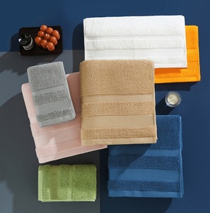 100% coton 32S forgeage épaissir ensemble de serviettes douche gant de toilette salle de bain maison hôtel serviettes de bain en gros - Product Image 2