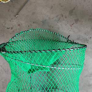 Piège à Ressort Pliant Enduit de Plastique pour Grand <span class=keywords><strong>Poisson</strong></span> de <span class=keywords><strong>Mer</strong></span> Profonde de 80*50cm Piège à <span class=keywords><strong>Poisson</strong></span> d'Aquaculture de Russie et de Nouvelle-Zélande - Product Image 2