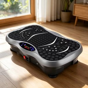 Équipement de fitness portable de haute qualité pour la maison, nouvelle plaque <span class=keywords><strong>vibrante</strong></span> pour exercices du corps entier en matériau ABS amincissant, 180W, charge maximale 150kg - Product Image 1