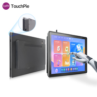 Pantalla táctil industrial de 15.6 pulgadas con interfaces RS485 RS432 COM, RJ45 POE, VESA para IoT y máquinas de corte, con certificación CE, FCC y RoHS.