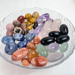 <span class=keywords><strong>Pierre</strong></span> à rouler en gros Pierres de guérison en cristal naturel Pierres dégringolées pour la décoration intérieure - Product Image 1